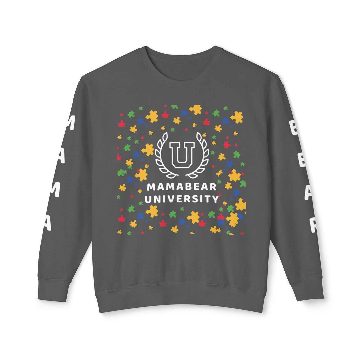 Mama bear University Lightweight Crewneck Sweatshirt