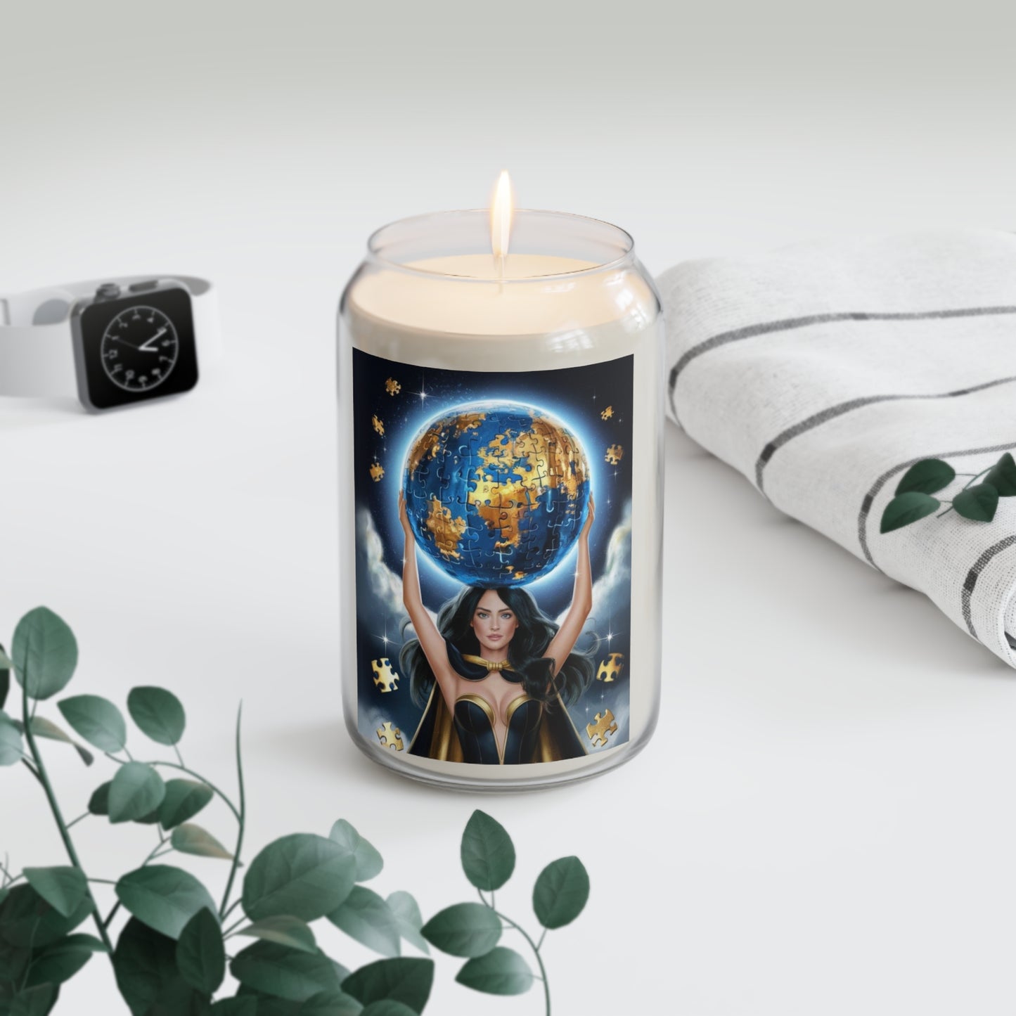 SuperMom Scented Candle, a luxurious and comforting treat for the superhero mom in your life. Infused with soothing aromas and made from high-quality ingredients, this candle creates a warm and inviting atmosphere, perfect for relaxation and self-care moments. Let the calming scent of this candle remind Mom of her strength and resilience as she tackles the challenges of motherhood with grace.